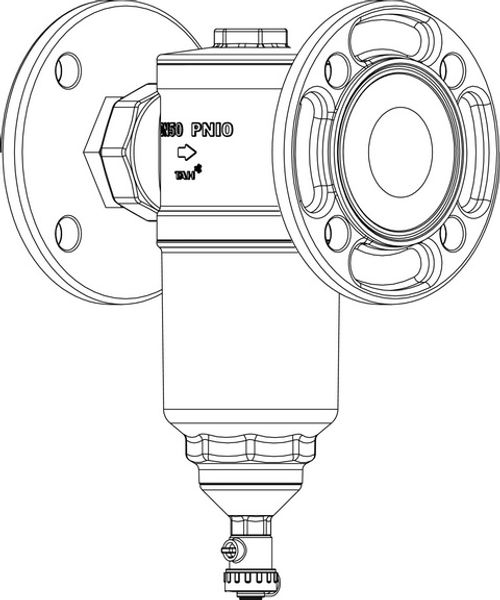 IMI-Hydronic-Engineering-IMI-PNEUMATEX-Abscheider-Zeparo-Cyclone-Dirt-ZCDF-50-30304080902 gallery number 1